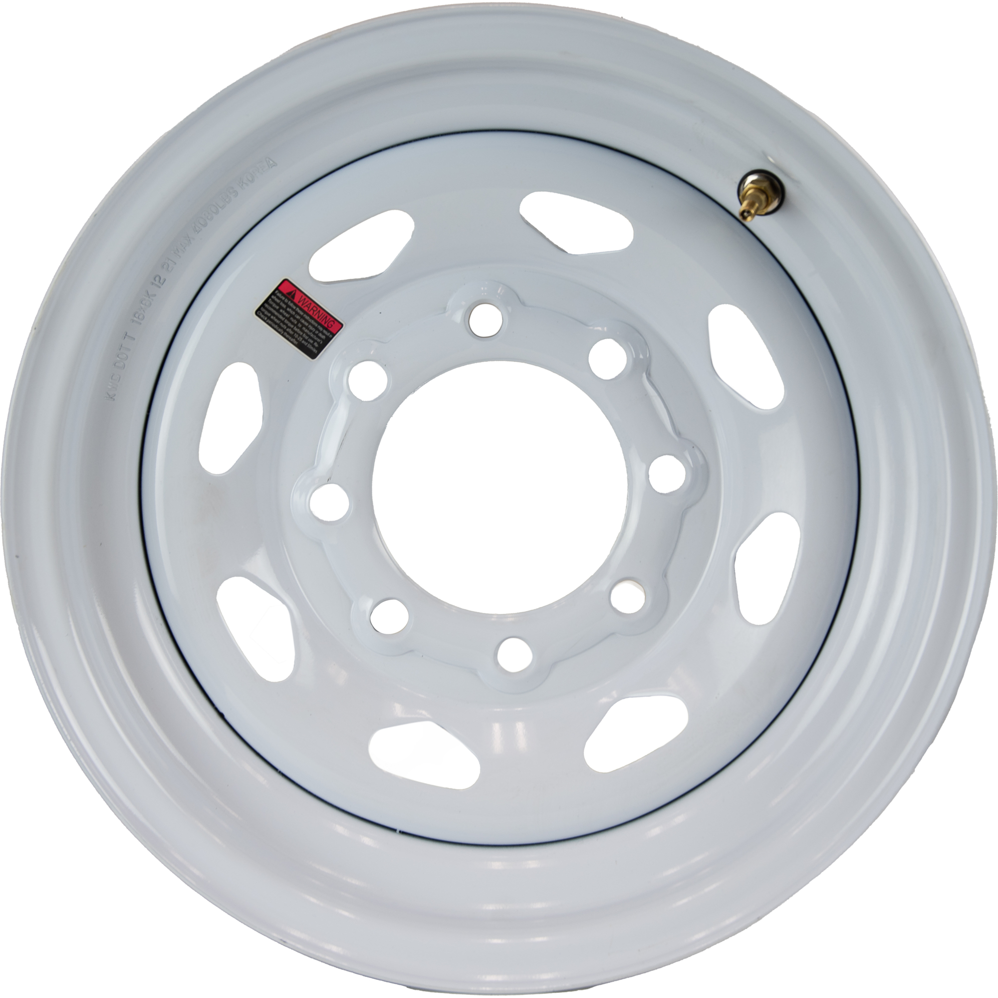 HI-RUN, Steel Wheel for Highway Trailer, Bolt Pattern 8 Model# KW1007